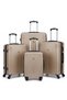 4-Piece ABS Hard Shell Luggage Set for Family, 20/24/28/32 Inch, TSA-Approved Lock, 360° Silent Spinner Wheels, 3-Level Adjustable Handle, Unisex for Men Women