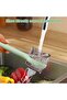 Peelers with stand (2-pack), stainless steel, splashproof, silver. - 4