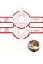 Silicone bread mat set (2 pieces), non-stick and easy to clean, oven-safe, red.
