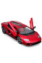 1:24 Lamborghini Countach Lpi 800-4 Model Car Red |   Diecast Metal Body |   Collectible Model with Openable Doors - 5