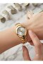 Minimal Round Metal Cord Women's Wristwatch