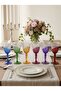 Crystal Colorful Standing Goblet 6 Li - 2