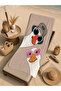 Pop Art Glasses-Wearing Goose Duo Patterned 70X150 Beach Towel - Digital Printed Fade-Resistant Bath Towel - 4