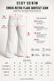 Premium Series: Men's Retro Flare Bootcut Jeans - Wide Leg Stonewashed Denim Pants C370-A.Blue - 2