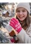 Waiter 9-15 Years Old Angora Knitted Gloves