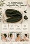100% Cotton Hair Drying Cap Buttoned Towel Hair Cap Fast Absorbent Bath Shower Hair Towel - 6
