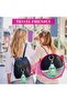 Hand Sanitizer Holders, 40pcs Empty Travel Size Bottle and Keychain Holders Set Include 20pcs - 6