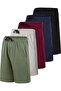 Boys' 5-Pack Mesh Active Athletic Performance Basketball Shorts with Pockets