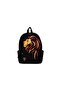 Backpack School Bag with Lion and 5 Stars Detail