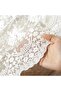 Piece - French Table Runner - Cotton lace table runner with 3D embroidery - Rectangular coffee tablecloth, wedding decorations -... - 3