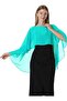 womens Chiffon Cape001 Pashmina Shawl - 3