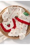 Strawberry Girl Embroidered Newborn Baby Girl 5-Piece Hospital Discharge Bodysuit Set Baby Outfit - 3
