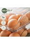 54 Egg Storage For Refrigerator With Egg Craker Tool, Egg Dispenser For Refrigerator, Automatic Roll - 6