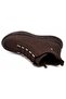 Pege Genuine Leather Non-Slip Sole Orthopedic Women's Boots Brown - 5