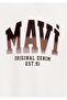 M7S10179 Logo Printed Hooded Girls' Sweatshirt White - 6