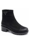 Lepito Genuine Leather Non-Slip Sole Orthopedic Women's Boots Black - 2