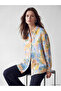 Lcw Modest Orange Patterned Oversize Women's Shirt Tunic - 2