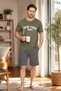 Men's Two-Piece Set 100% Cotton, Summer, Gym, Athlete, Football, Fitness, Jogging, Home Wear Anti-Sweat - 4
