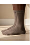 Unisex Basic Brown Socks - 3