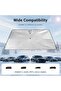 Car Windshield Sunshade Umbrella, Foldable Sun Shade Protector Cover, 5 Layers Coating Block Uv Rays - 6