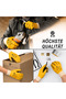 My Star Yellow Nitrile Coated Work Gloves 15g Nylon Knitted Size 10 Non-Slip Durable Professional - 6