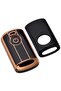 Yamaha Tech Max Aerox 155 Key Case Cover Black Gold - 2