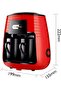 Fully Automatic 2-Cup Drip Coffee Maker with Steam Function, Compact Tea & Coffee Machine for Home & Office - 6