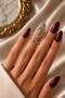 Diva Charm Nail Ring Silver Color - 3