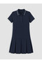 I Devrik Roba Collar Pleated Girls' Dress from Freezen Store - 3