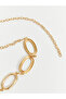 Esvab • Modern & Distinctive Women's Chain Belt with Ring Detail - 3