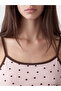 Sparkling Choices from Shining Store U Roba Collar Polka Dot Rope Strap Women's Crop - 2