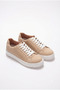 Zrk-Xdx2 Exclusive Beige Suede Men's Casual Shoes - 3