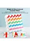 Stacking Toys & Educational Threading Peg Puzzle Game, DIY Double-Player Set for Preschool Problem S - 2
