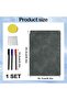 Mini Whiteboard, A5 Desk Notepad Dry Erase Board for Office Study School Notes Reusable Writing Surf - 2