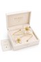 Azure Bloom Blue Enamel Special Design Pazu Bracelet Gold Detail Pazu Bracelet - 4