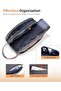 Toiletry Bag for Men, Wide Open Dopp Kit with Multiple Pockets, Wet Dry Separation Shaving Ba - 6