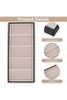 Eyeglasses Case - Eyeglasses Pouch - Eyeglasses Cover - Sunglasses Case - 8-Piece Set - Checkered Pattern - Self-Closing - Reusable - Portable - 5