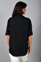 Women's Italian Cotton Shawl Pattern Embroidered Shirt - 4
