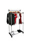 Double Pole Adjustable Stainless Steel Telescopic Clothes Rack - 2