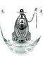 Rocket Shaped Stainless Steel Tea Infuser, Loose Leaf Tea Strainer with Fine Mesh and Chain, Reusabl - 3