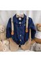 Linen trousers shirt bow tie hanger set - 2