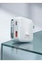 Falahhy 65W GaN Retractable Wall Charger, USB C Fast Charging Block with Built-in Type C Cable and Dual Port
