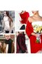 Women's winter scarf 197x70cm burgundy silky soft elegant. - 5