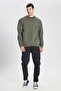 Men's Sweat L82Irya61 Olive - 4