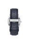Men's Stainless Steel Square Watch, Blue Leather Band | Trd45mm - 5