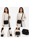 Unisex Black Shoulder and Crossbody Bag – Daily Bag with Adjustable Strap and Zipper Closure - 2
