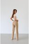 Women's Mustard High Waist Wide Leg Loose Denim Jeans - 5