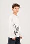 Boy's Printed Sweatshirt City Style 7701 - 2