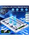 PS5 Cooling Stand With Controller Charger, Cooling Station With 3-Level Speeds Cooling Fan, PS5 Controller Charging Doking Station With 15 Games Organizer & Headset Holder For Playstation 5 Conso - 2