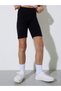 Pack of 2 - Girls Black Knitted Cycling Shorts - 6